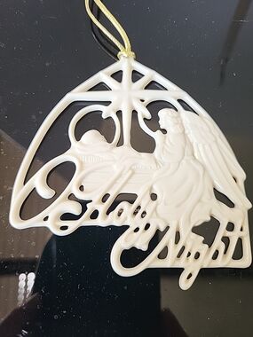 Lenox Oh, Holy Night Ornament 6th In Songs Of Christmas Series New In Box